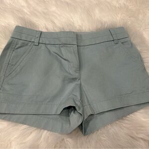J. Crew Women's Seafoam Chinos New no tags Shorts Size 2